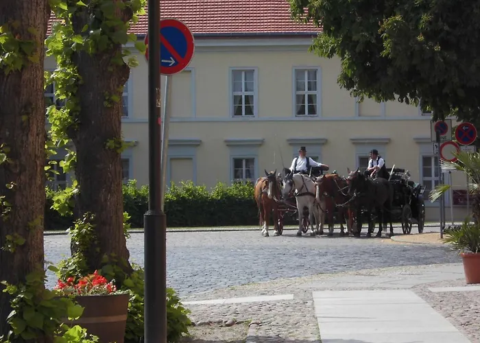 شقة Schlossparkferienwohnungen Mit Garten راينزبرج